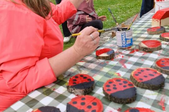 JARO na školní ZAHRÁDCE  1