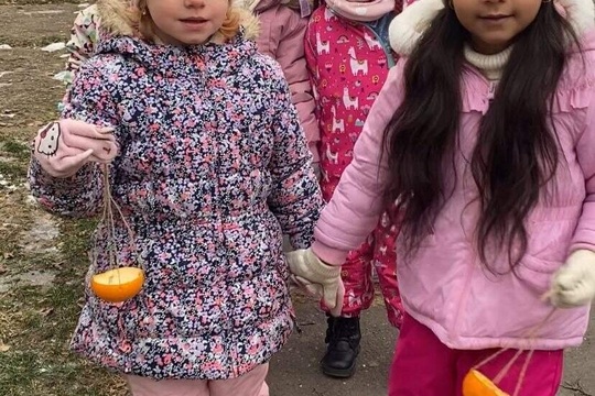 Džus a krmítka z čerstvých pomerančů 1