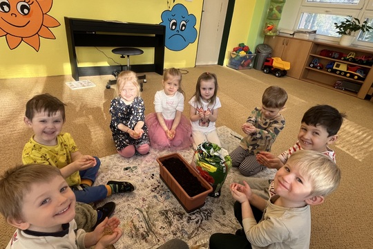 Žabičky - velikonoční osení  1