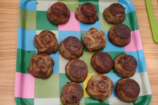 Zdravé muffinky v lesní školce 1
