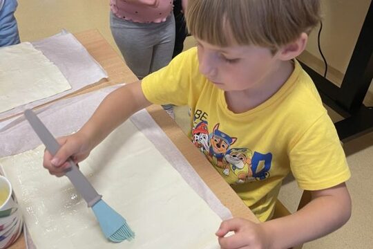 Podzimní dílna a příprava jablečného závinu 1