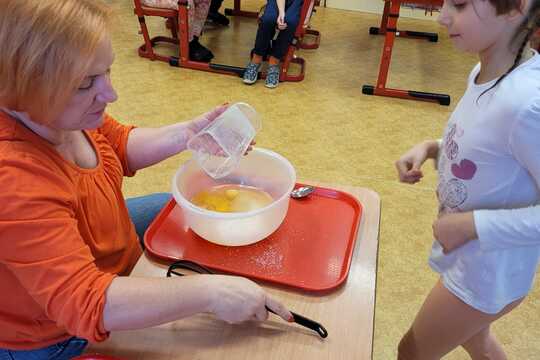 Halloweenské vaření a pečení v 1. a 2. ročníku 1