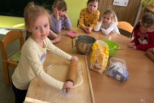 Vázané koláčky s tvarohem 1
