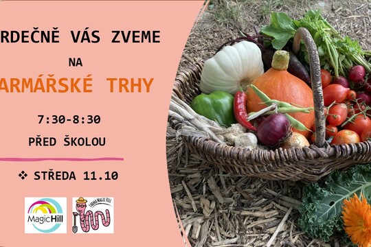 Farmářský trh před školou 1