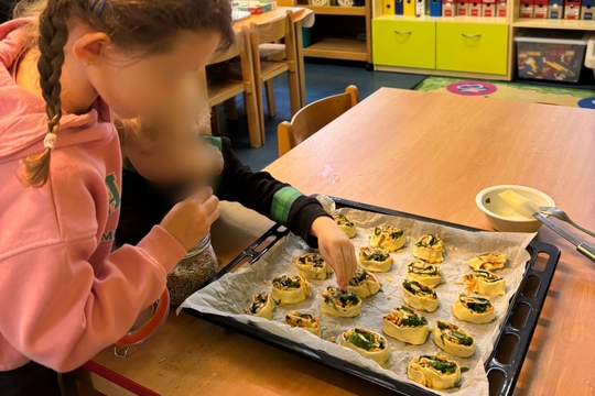 Jarní šneci s medvědím česnekem 1