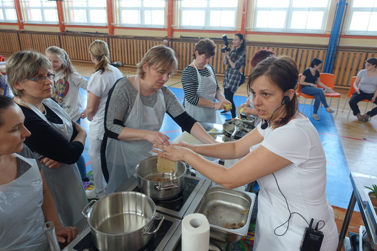 Praktický seminář pro kuchařky se konal v Ústí nad Orlicí díky donátorům Burzy filantropie a dalším sponzorům! 1