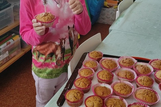 Zdravé mrkvové muffiny 1