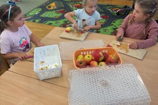 Výroba křížal - Sovičky 1