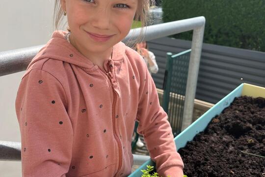 Naše bylinková zahrádka 1