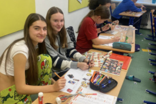 Cizojazyčné projekty na téma Zdravé stravování 1