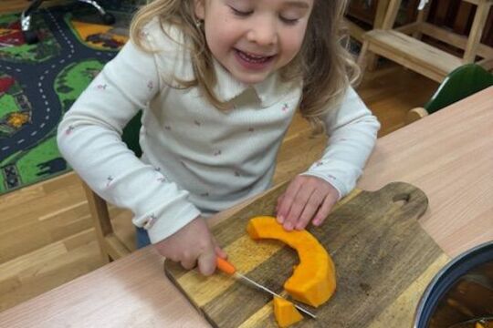 Vaříme kompot z Dýně - Sovičky 1