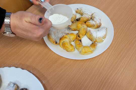 Svatomartinské rohlíčky v 1. a 2. ročníku 1