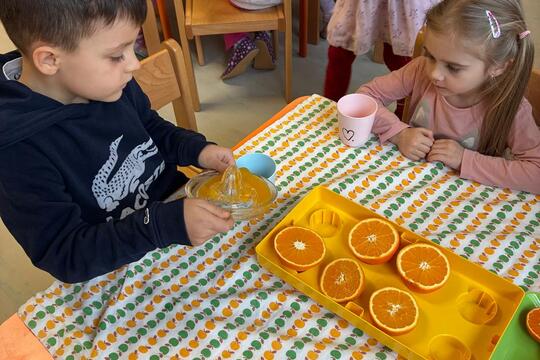 Pomerančový fresh 1