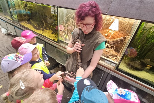 Ježečci z MŠ Soběchleby - Návštěva Bioparku v Teplicích 1