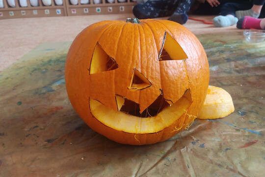 Podzimní dýňování ve školce Podzimní dýňování ve školce 1