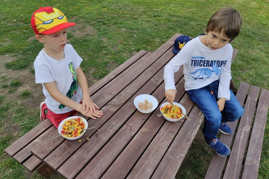 Chefs in Training - Avocado Corn Salad 1