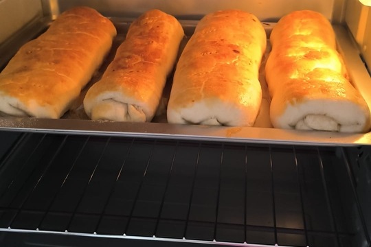 Podzimní dezert- jablko-dýňový štrúdl 1