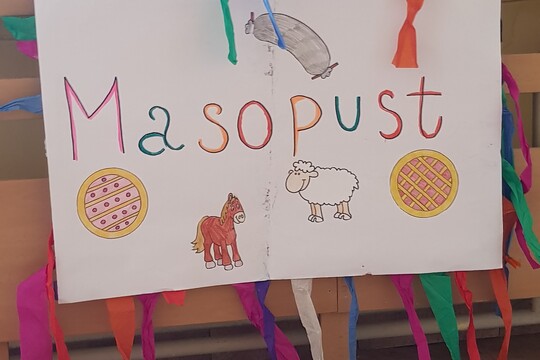 Masopustní menu v MŠ Motýlek 1