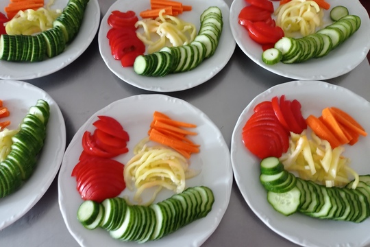 Ovocný a zeleninový talířek 1