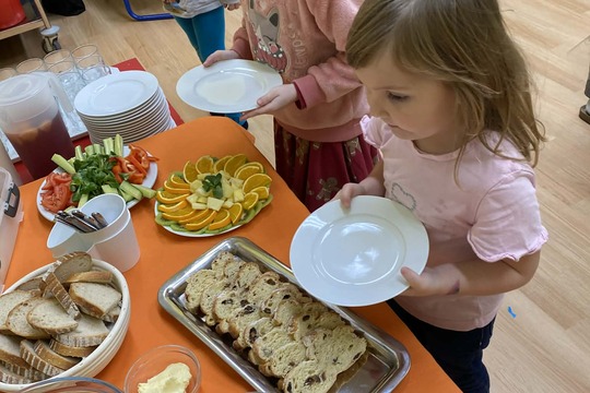 Vánoční raut u Berušek a Včeliček 1