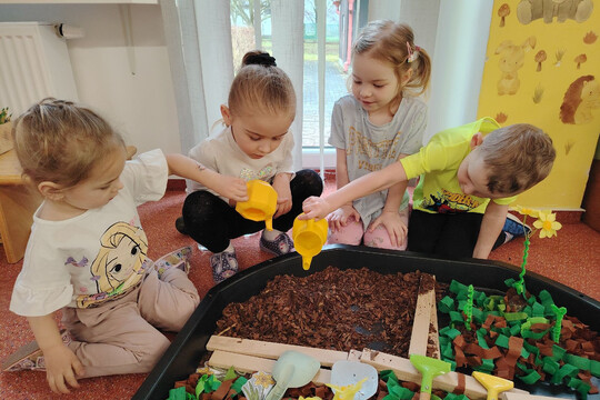 Kytičky z MŠ Kollárova - Jarní květiny 1