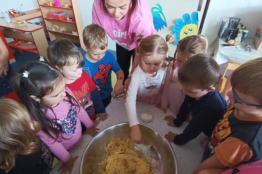 Pečení bramboráku Pečení bramboráku 1