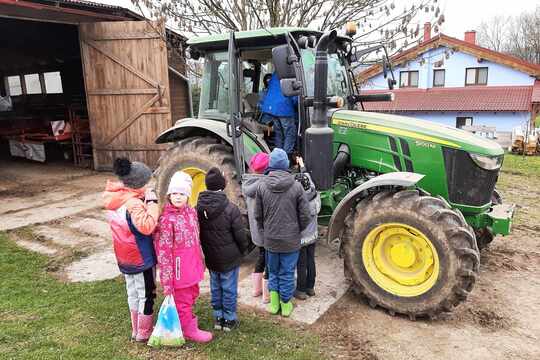 Návštěva místního farmáře 1