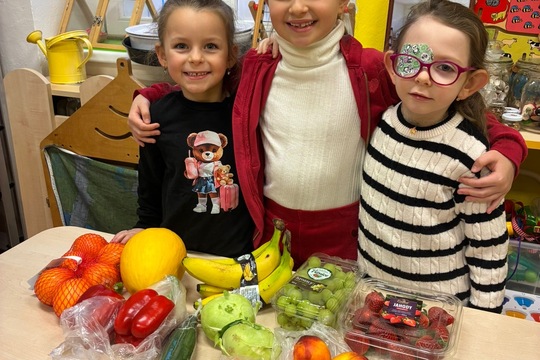 Vitamínový týden v MŠ nám. Republiky a odloučeném pracovišti MŠ Rudolecká 1