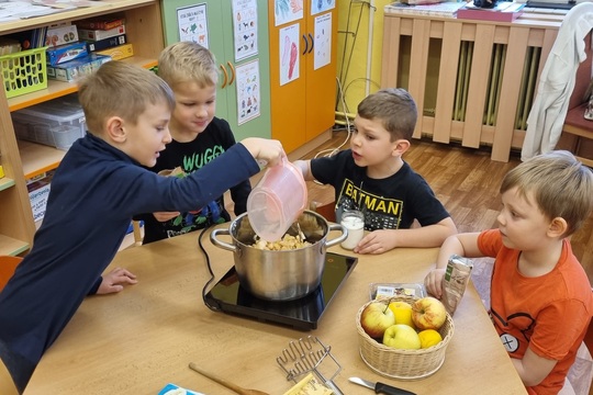 Ježečci z MŠ Soběchleby - Kluci v akci 1