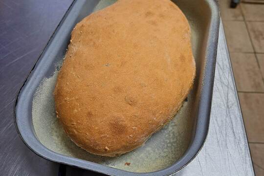 Domácí kmínový chléb 1
