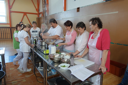 Praktický seminář pro kuchařky se konal v Ústí nad Orlicí díky donátorům Burzy filantropie a dalším sponzorům! 1