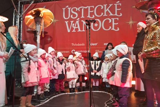 Vánoční vystoupení s Ústeckým deníkem 1