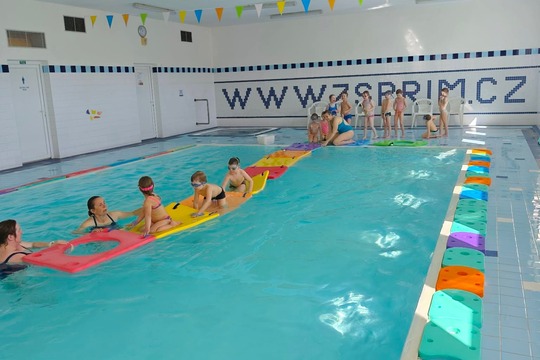 1. lekce plavání  1