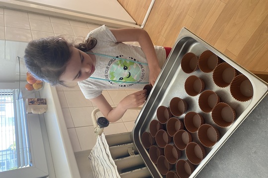 Banánove muffinky 1
