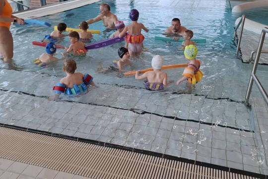 Lekce plavání 1