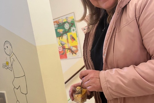 Salát z BIO červené čočky se zeleninou a tofu 1