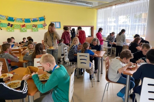 Audit zbytků ve školní jídelně 1