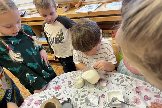 Domácí jogurt - Kytičky 1