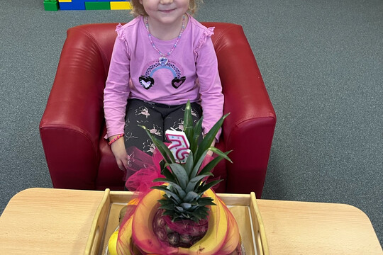 Narozeninové oslavy u nás 1