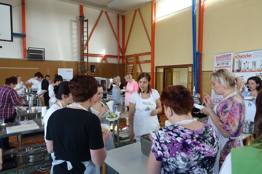 Praktický seminář pro kuchařky se konal v Ústí nad Orlicí díky donátorům Burzy filantropie a dalším sponzorům! 1