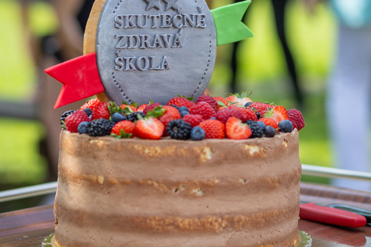 Získali jsme certifikát Stříbrné cesty ve Skutečně zdravé škole 1