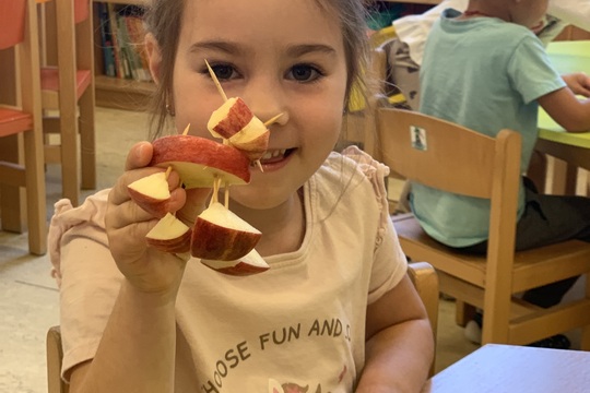 Jablečný projektový týden 1