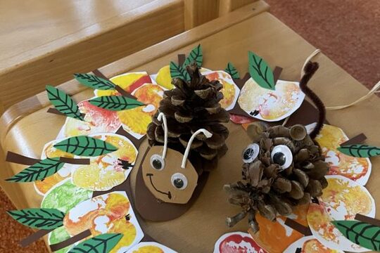 Podzimní dílna a příprava jablečného závinu 1