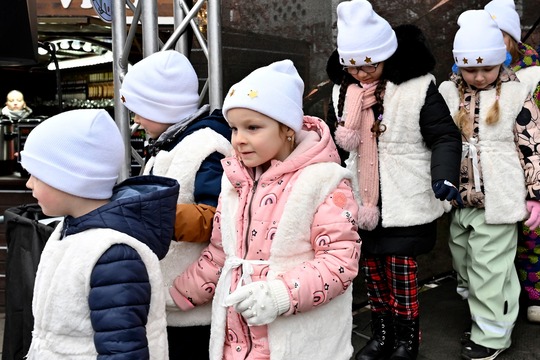 Vánoční vystoupení na Ústecké Vánoce 1