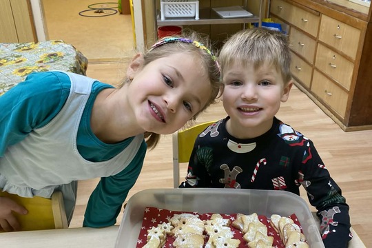 Vánoční raut u Berušek a Včeliček 1