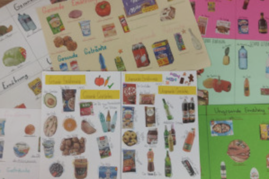 Cizojazyčné projekty na téma Zdravé stravování 1