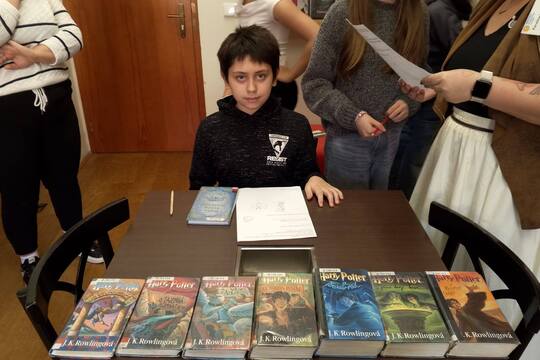 Návštěva Lounské knihovny 1