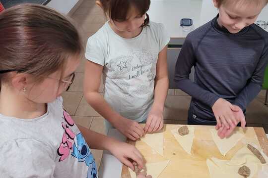 Svatomartinské rohlíčky v 1. a 2. ročníku 1