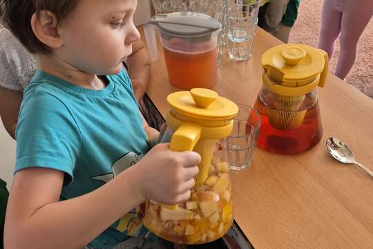 Připravujeme si bylinkový čaj  1