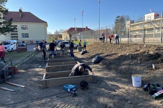 Jedlá školní zahrada 1